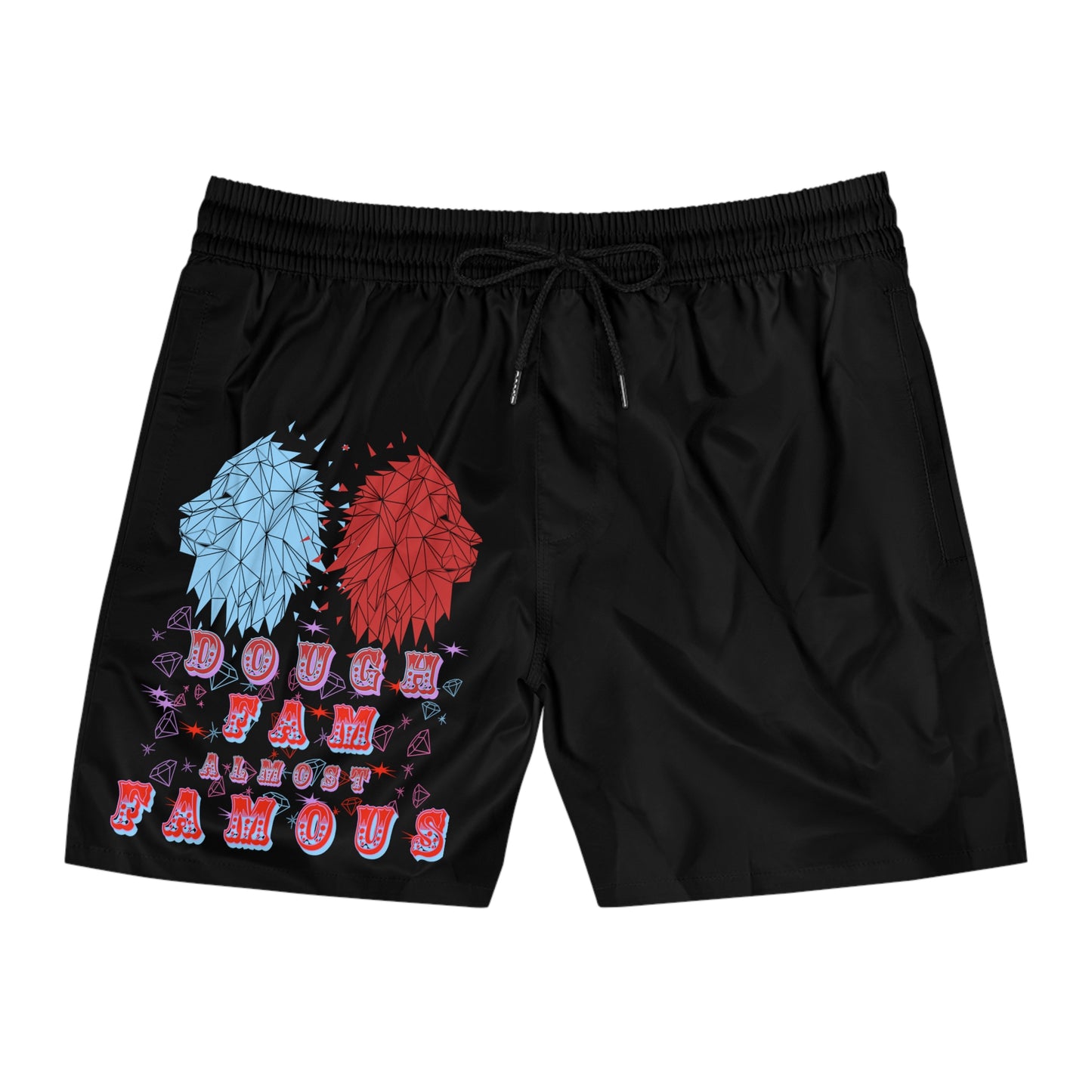 Doughfam LADF#1 Men's Mid-Length Swim Shorts (AOP)
