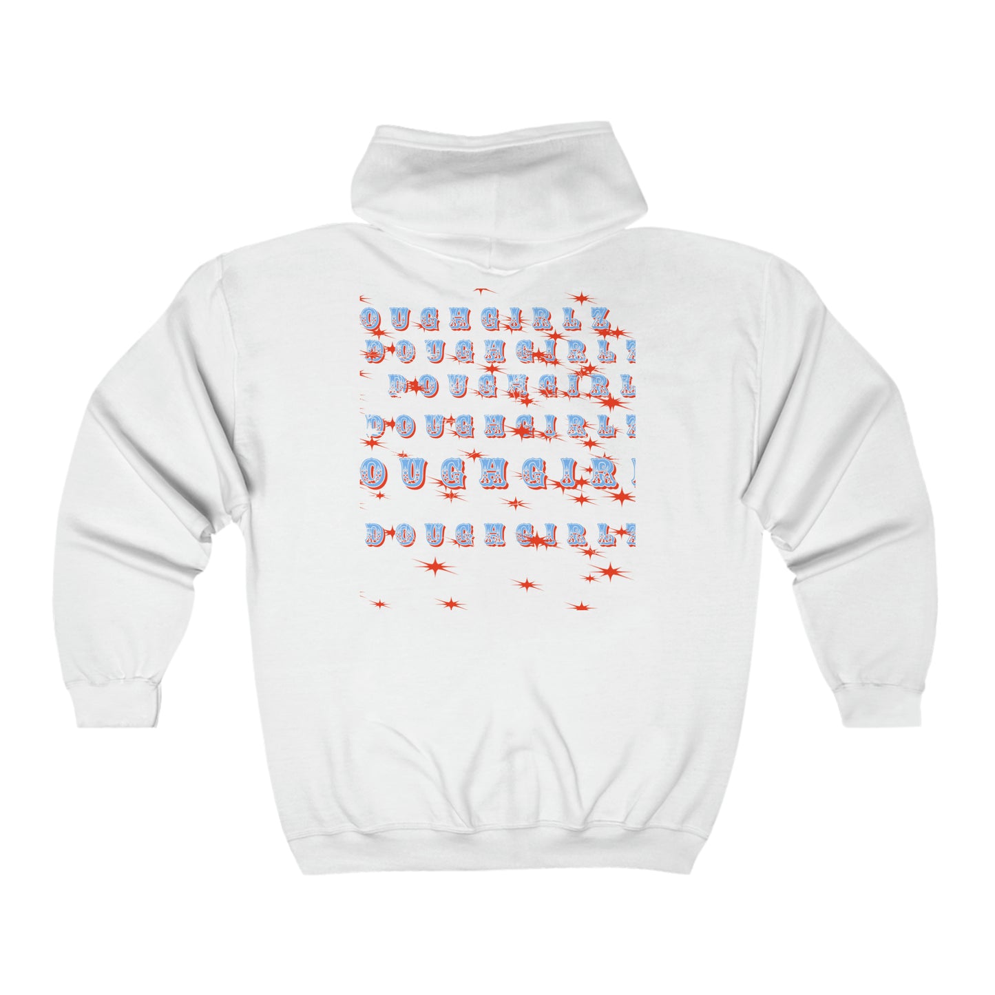 DoughFamz Women’s Full Zip Hooded Sweatshirt